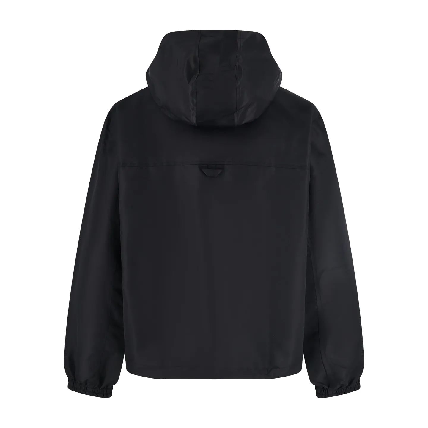🅿️700 1v full-print double-sided windbreaker jacket (black). The original purchase was 22600. This fabric is custom-woven with 50D imported full-gloss nylon yarn jacquard machine with 0.2*0.2 plaid and original plate. 100 mercerized fabric is used inside, which is expensive. Jacquard alignment technology is used. There are 36 pieces of the whole garment. The sewing is very difficult. All hardware is fully molded and customized. All patterns in the garment are fully aligned. The inside uses very complicated back and forth stitching to completely match the original. Size:46-48-50-52